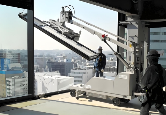 高空幕墻安裝機器人 高空幕墻安裝機器人