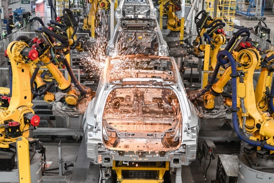 汽車焊裝車間 汽車焊裝車間