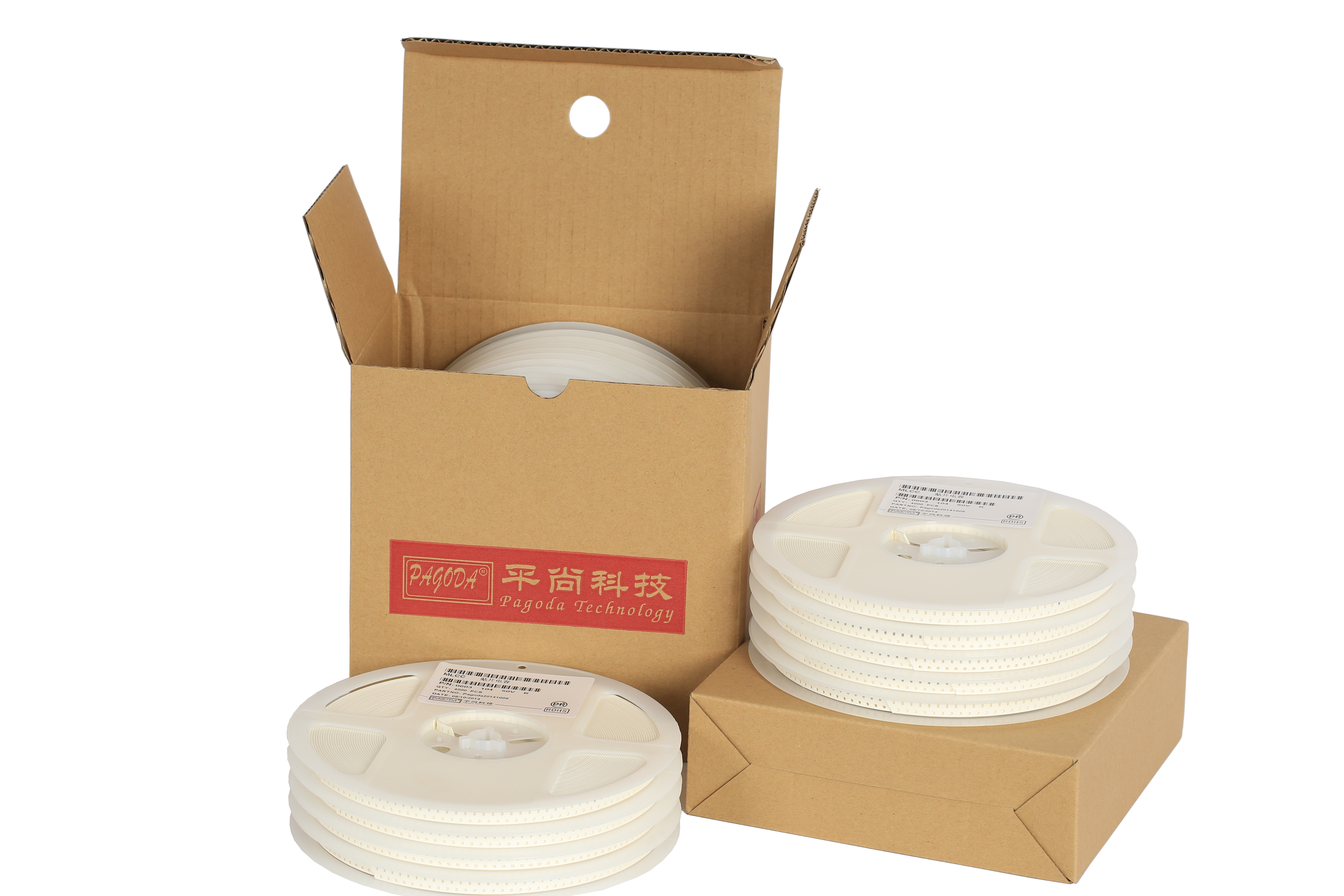  貼片電容 0805 X7R 105K (1μF) 50V ±10% 厚度 0.40mm