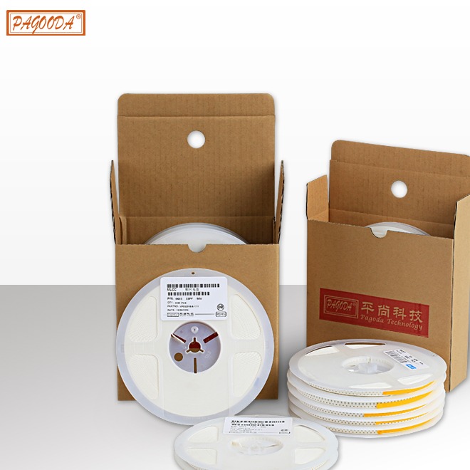  貼片電容 0805 X7R 331K (330pF) 500V ±10% 厚度 0.40mm