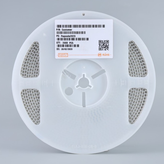  貼片電容 1206 X7R 102K (1nF) 2000V ±10% 厚度 1mm