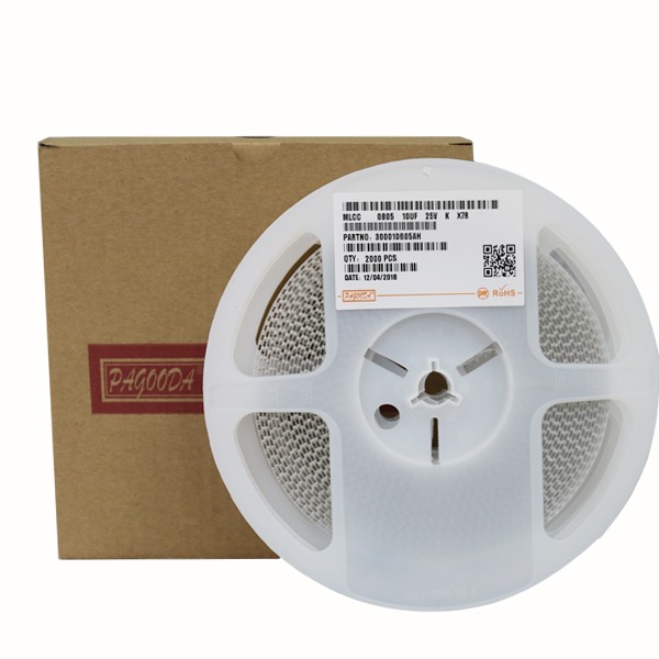  貼片電容 1210 X5R 475K (4.7μF) 25V ±10% 厚度 1mm