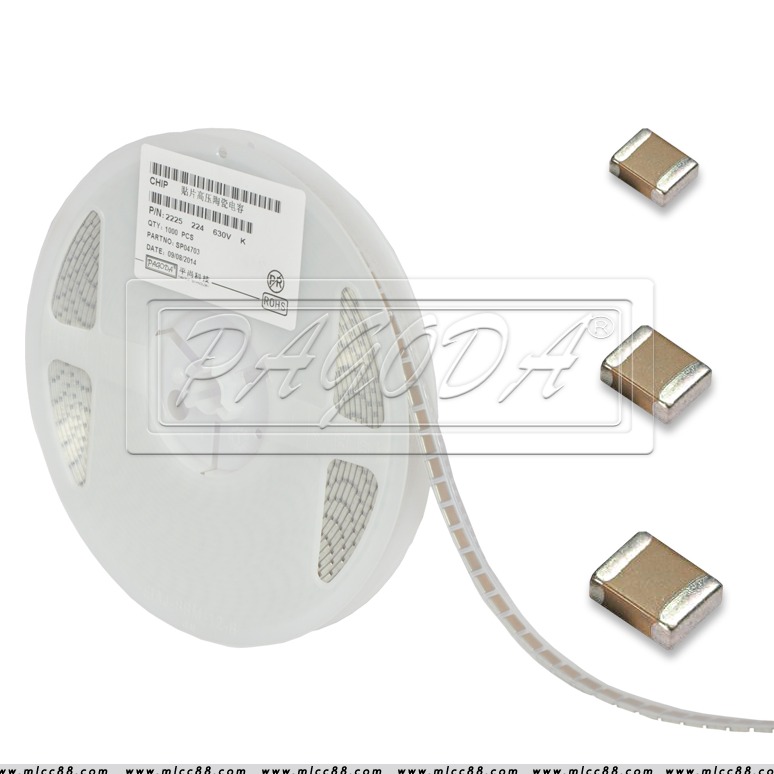  貼片電容 1206 X5R 226M (22μF) 6.3V ±20% 厚度 1mm