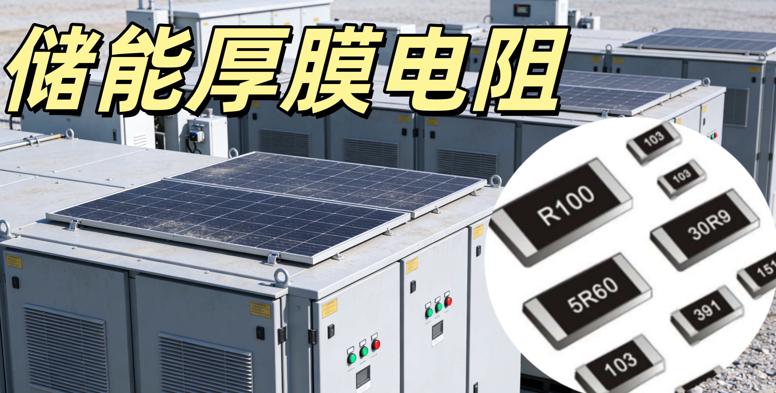 儲(chǔ)能厚膜電阻 0805 10KΩ ±5%