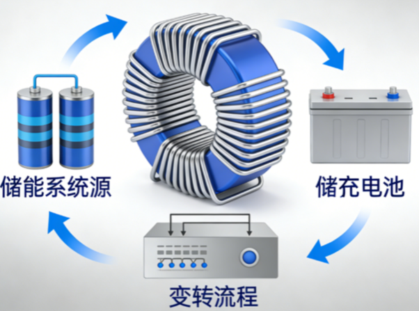 功率電感對儲能系統(tǒng)能量轉換的核心支撐